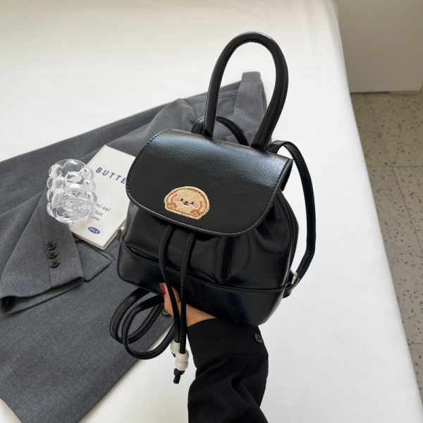 Korean Style Retro Fashion Backpack - High-End Niche Crossbody Bag for Spring/Summer 2025
