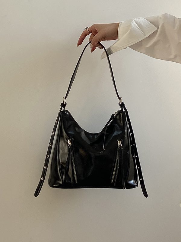 Korean Style Retro Large Capacity Tote Bag - Versatile Women's Shoulder & Crossbody Bag for Everyday Use
