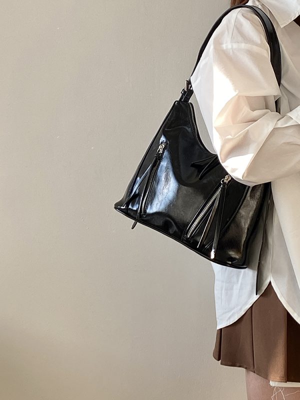 Korean Style Retro Large Capacity Tote Bag - Versatile Women's Shoulder & Crossbody Bag for Everyday Use