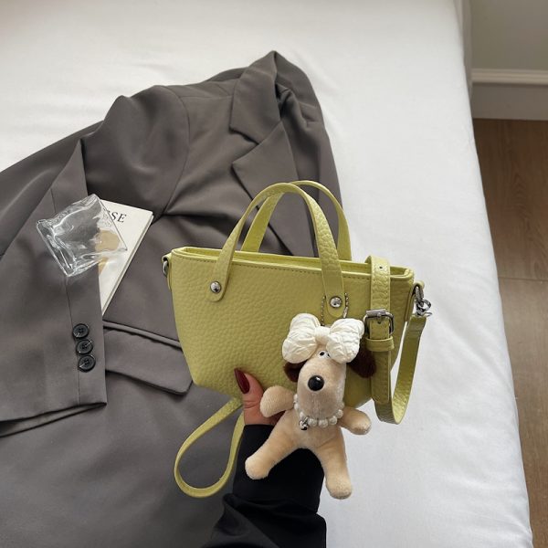 Korean-Style Versatile Shoulder Handbag for Women - 2025 Summer High-End Crossbody Small Bucket Bag