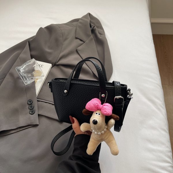 Korean-Style Versatile Shoulder Handbag for Women - 2025 Summer High-End Crossbody Small Bucket Bag