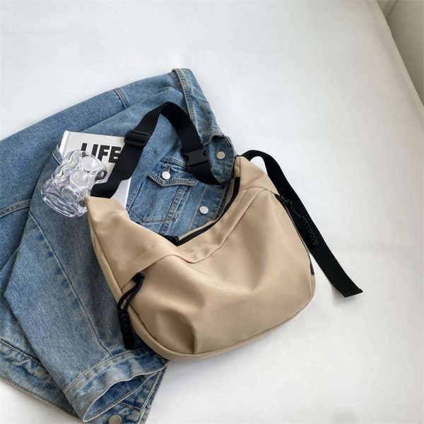 Large-Capacity Korean-Style Tote Bag for Women - 2025 Spring/Summer Casual Commuting Shoulder Bag