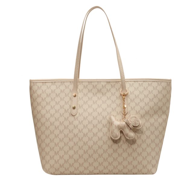 Large-Capacity Letter Design Tote Bag for Women - Versatile Summer 2025 Casual Underarm Bag, Trendy Everyday Essential