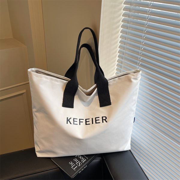 Large Capacity Nylon Tote Bag for Women - 2025 New Summer Outdoor Travel Shoulder Commuter Handbag