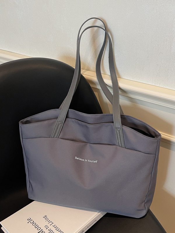 Large Capacity Oxford Cloth Women's Crossbody Bag - Versatile High-End Commuting Tote for Autumn/Winter 2025