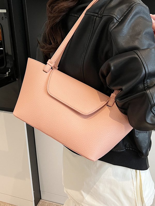 Large Capacity Shoulder Bag for Women - 2025 New Korean Style Versatile Crossbody Bag with Elegant Design and High-End Quality