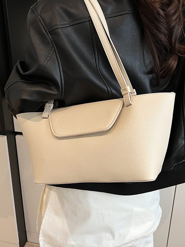 Large Capacity Shoulder Bag for Women - 2025 New Korean Style Versatile Crossbody Bag with Elegant Design and High-End Quality