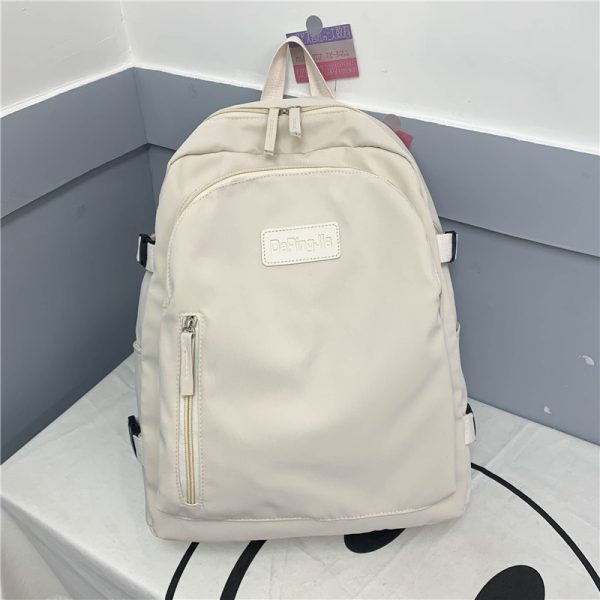 Large Capacity Women's Backpack, Double Shoulder Bag, Harajuku Style School Bag, 2025 Fashion Student Travel Tote