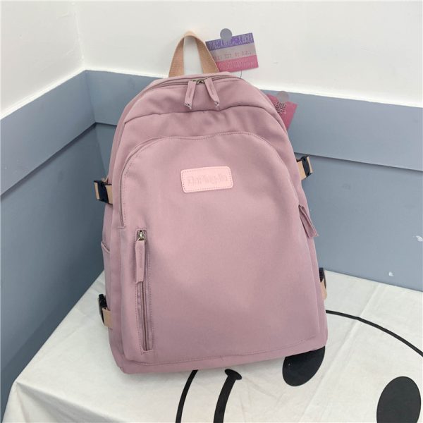 Large Capacity Women's Backpack, Double Shoulder Bag, Harajuku Style School Bag, 2025 Fashion Student Travel Tote