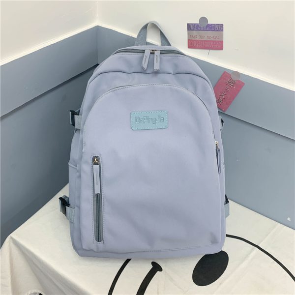 Large Capacity Women's Backpack, Double Shoulder Bag, Harajuku Style School Bag, 2025 Fashion Student Travel Tote