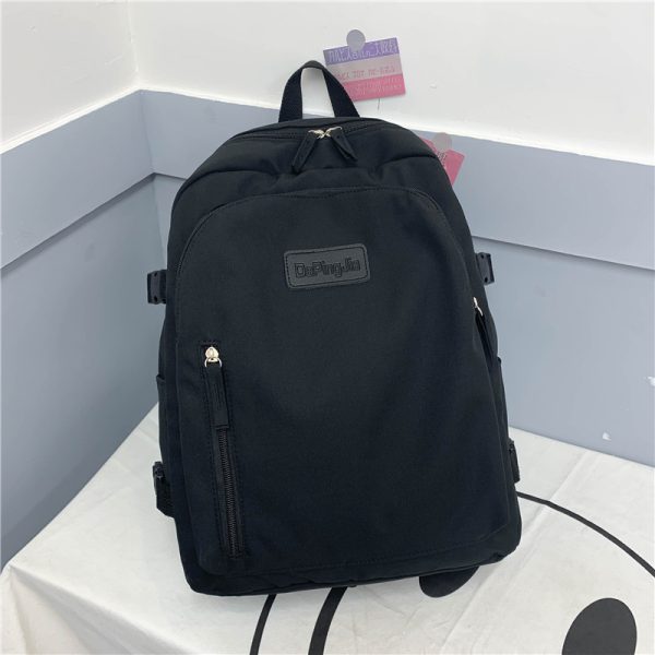 Large Capacity Women's Backpack, Double Shoulder Bag, Harajuku Style School Bag, 2025 Fashion Student Travel Tote