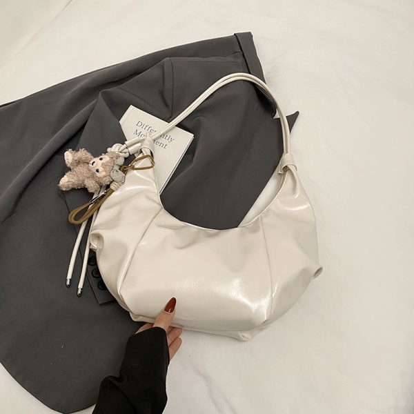 Large Capacity Women's Casual Shoulder Bag - 2025 Trendy Lightweight Crossbody Dumpling Bag for Everyday Versatility