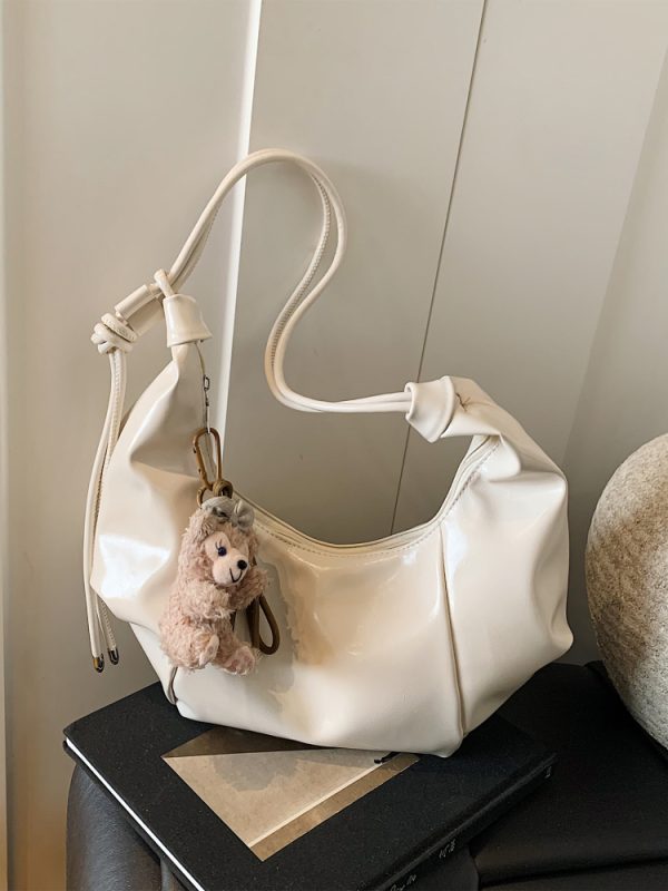 Large Capacity Women's Casual Shoulder Bag - 2025 Trendy Lightweight Crossbody Dumpling Bag for Everyday Versatility
