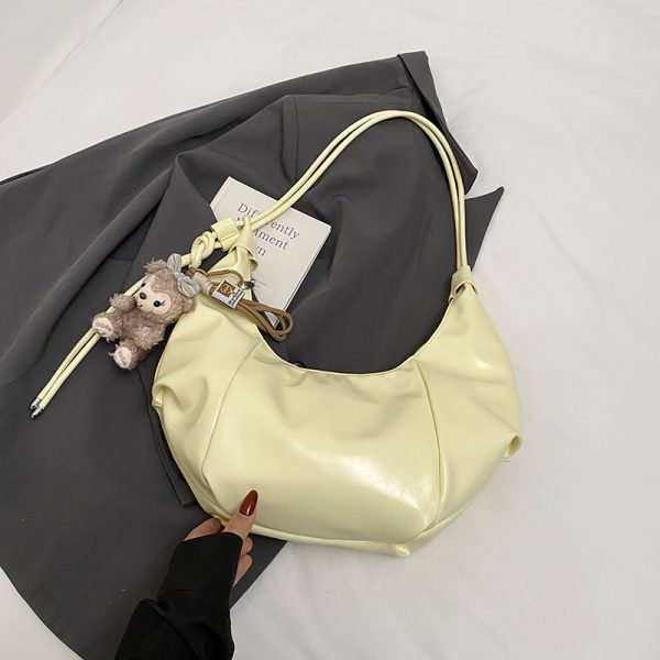 Large Capacity Women's Casual Shoulder Bag - 2025 Trendy Lightweight Crossbody Dumpling Bag for Everyday Versatility