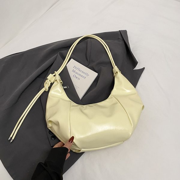 Large Capacity Women's Casual Shoulder Bag - 2025 Trendy Lightweight Crossbody Dumpling Bag for Everyday Versatility