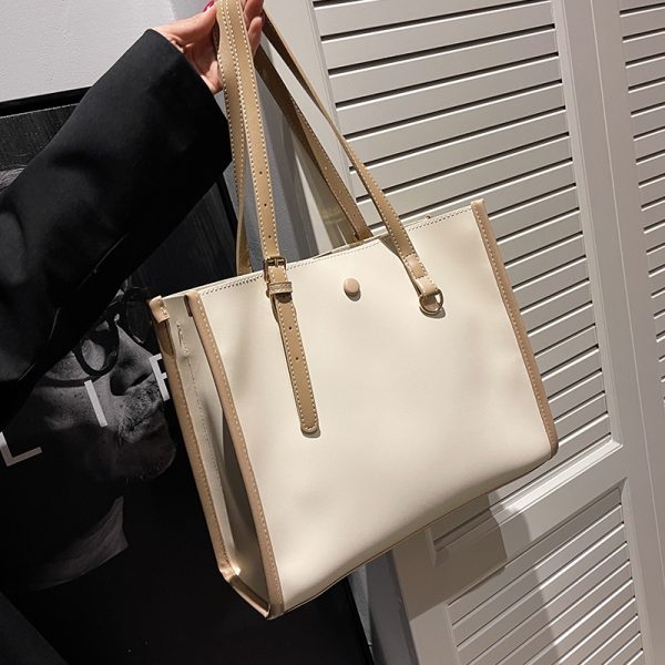 Large Capacity Women's Commuter Bag - High-Quality Texture Shoulder Tote for Autumn Winter 2025 Fashion