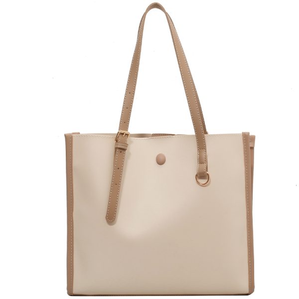 Large Capacity Women's Commuter Bag - High-Quality Texture Shoulder Tote for Autumn Winter 2025 Fashion
