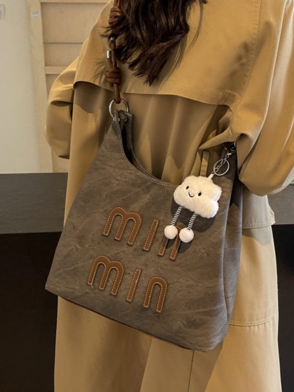 Large Capacity Women's Crossbody Bag - High-End Underarm Tote for Spring/Summer 2025, Stylish Commuting & Everyday Use