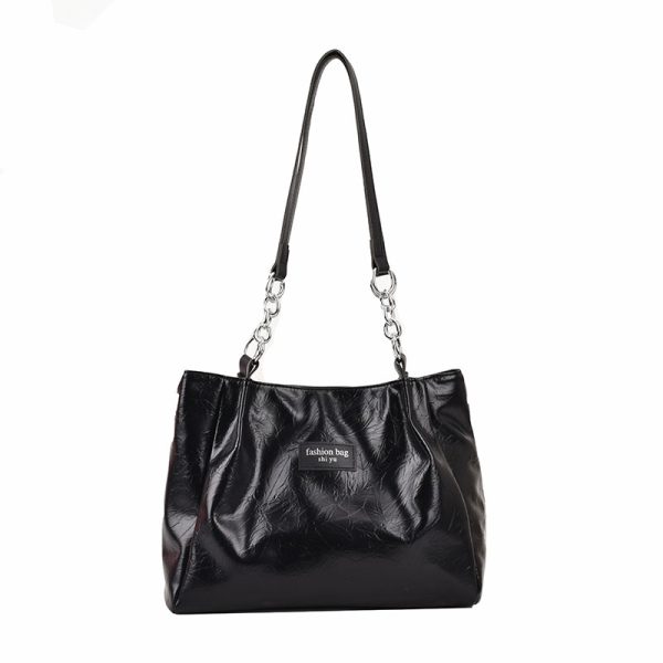 Large Capacity Women's Retro Shoulder Bag - Versatile Commuting Tote for Spring/Summer 2025 Fashion