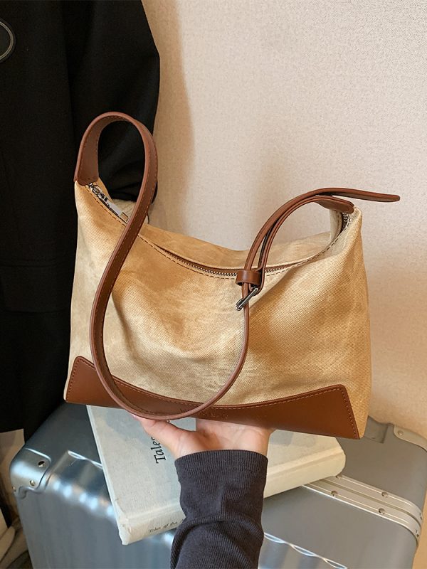 Large Capacity Women's Shoulder Bag 2025 - Trendy Versatile Commuter Tote Crossbody Bag for Everyday Use