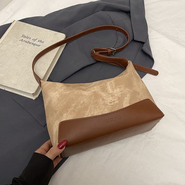 Large Capacity Women's Shoulder Bag 2025 - Trendy Versatile Commuter Tote Crossbody Bag for Everyday Use