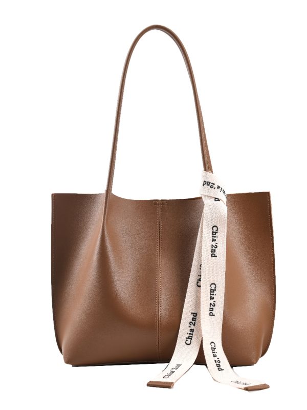 Large Capacity Women's Shoulder Tote Bag - Versatile High-End Design for Work & Commuting - Spring Summer 2025 Fashion