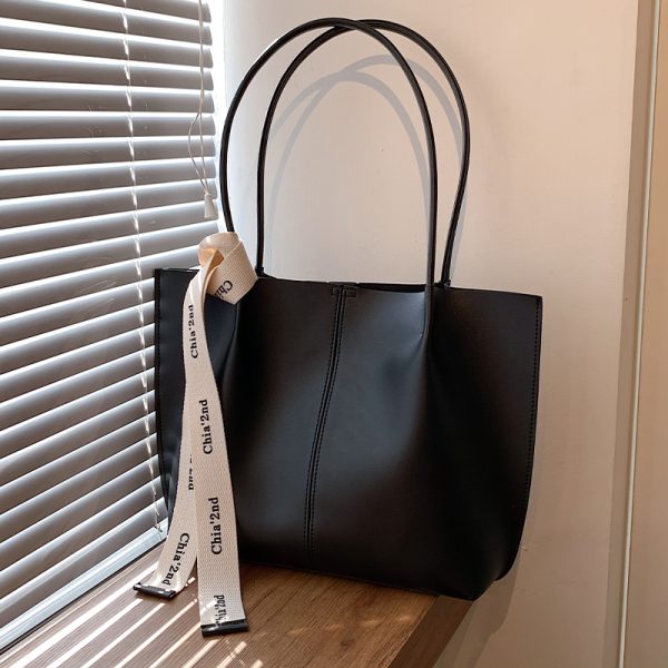 Large Capacity Women's Shoulder Tote Bag - Versatile High-End Design for Work & Commuting - Spring Summer 2025 Fashion