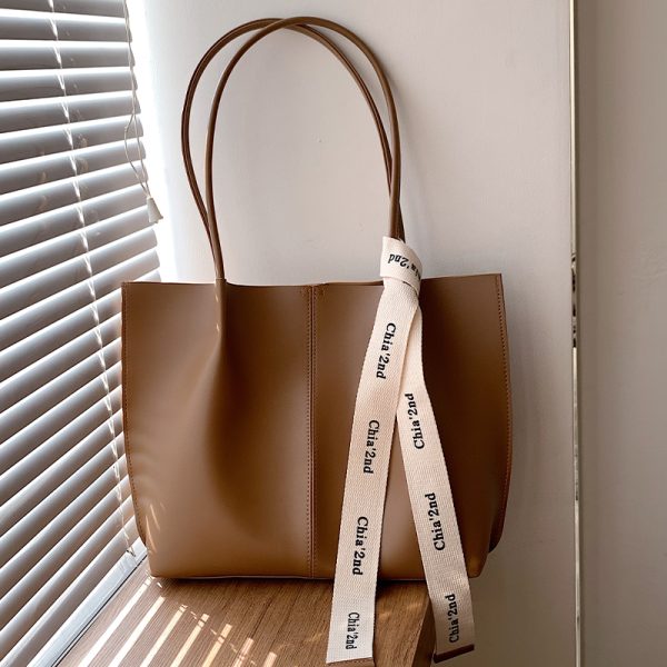 Large Capacity Women's Shoulder Tote Bag - Versatile High-End Design for Work & Commuting - Spring Summer 2025 Fashion