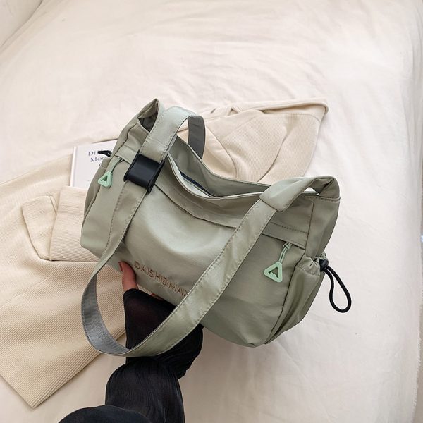 Large Capacity Women's Tote Bag - 2025 Casual Oxford Fabric Underarm Bag in Minimalist Niche Fashion Style