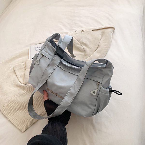 Large Capacity Women's Tote Bag - 2025 Casual Oxford Fabric Underarm Bag in Minimalist Niche Fashion Style