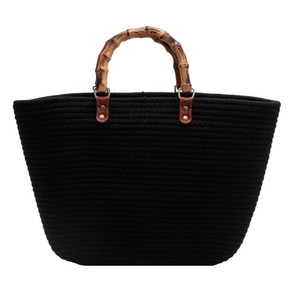 Large Capacity Yarn Knitted Tote Bag for Women - 2025 Spring Summer Fashion Vegetable Basket Straw Bag