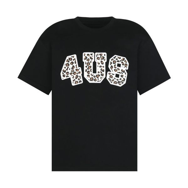Leopard Print Graphic T-Shirt for Men and Women - Summer Trendy Loose Fit Round Neck Short Sleeve Top, Casual Y2K Style