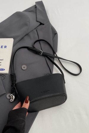 Light Luxury Zipper Bucket Bag for Women - 2025 High-End Crossbody Phone Bag - Summer Niche Style