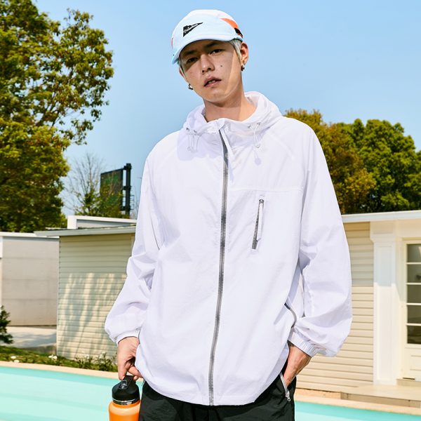 Lightweight Breathable Hooded Sunscreen Top for Men and Women, Ice Silk Summer Style 2025, Cool Fashion Essential
