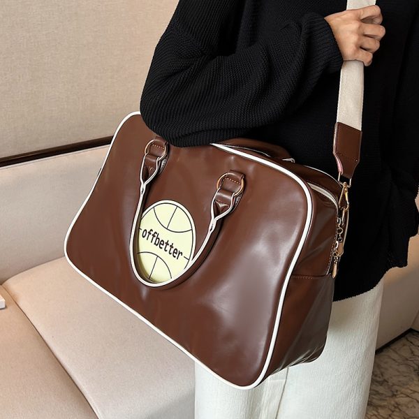 Lightweight Women's Tote Bag - Spring Summer 2025 Korean Style Ins Sports Fitness Travel Bag, Versatile Shopping Essential