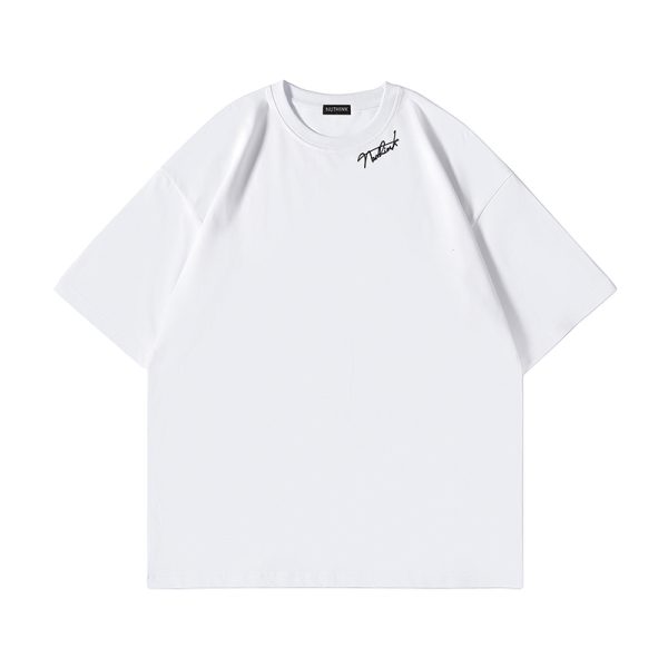 Loose Fashion Couple Outfit Short Sleeve T-Shirt for Men - Trendy Plus Size Summer Casual Wear