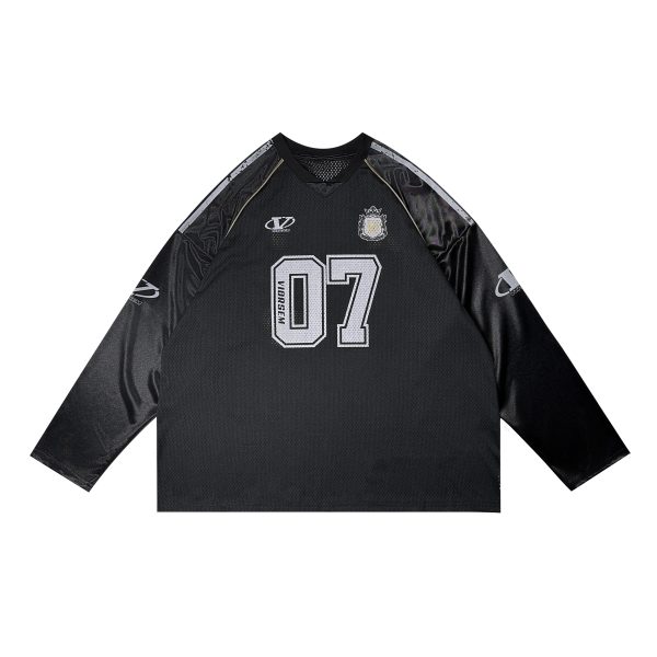 Men's American Retro Graffiti Printed Mesh Short-Sleeve T-Shirt - Summer Loose Half-Sleeve Jersey, Urban Style