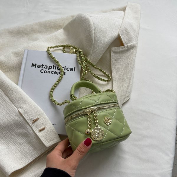 Mini Diamond Quilted Chain Bag for Women - Fashionable Spring/Summer 2025 Crossbody & Handbag, Versatile Style