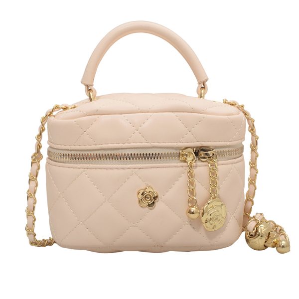 Mini Diamond Quilted Chain Bag for Women - Fashionable Spring/Summer 2025 Crossbody & Handbag, Versatile Style