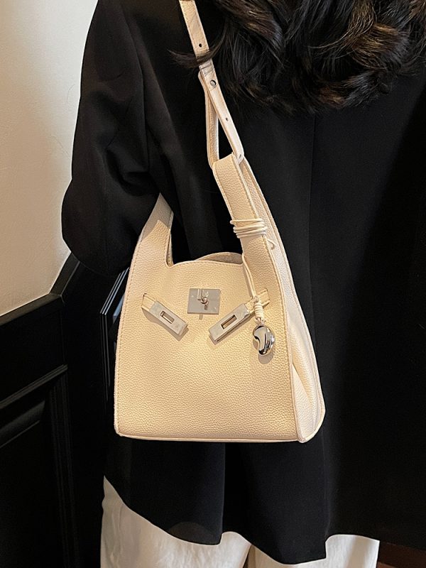 Minimalist Casual Tote Bag for Women â€“ 2025 Summer Trendy Versatile Crossbody Bucket Bag