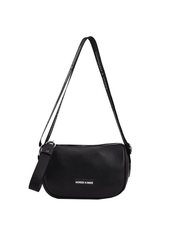 Minimalist Casual Wide Strap Square Bag for Women - Trendy 2025 Crossbody Bag with Versatile High-End Feel