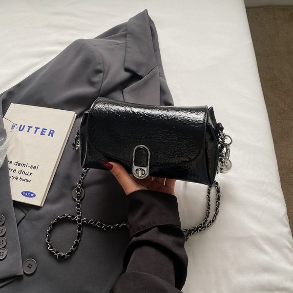 Minimalist Korean Style Pillow Bag for Women - Trendy High-End Shoulder Bag for Summer 2025 Casual Fashion