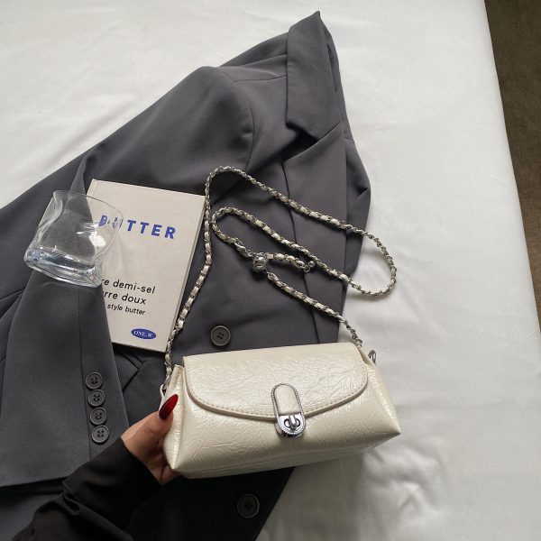 Minimalist Korean Style Pillow Bag for Women - Trendy High-End Shoulder Bag for Summer 2025 Casual Fashion