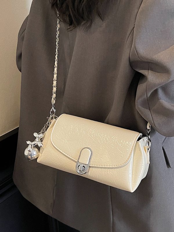 Minimalist Korean Style Pillow Bag for Women - Trendy High-End Shoulder Bag for Summer 2025 Casual Fashion
