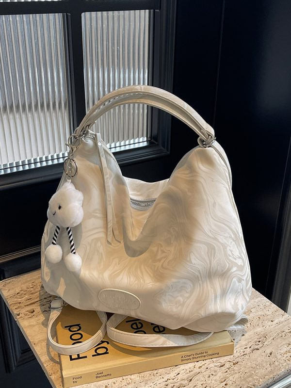 Minimalist Large-Capacity Tote Bag for Women - Stylish Versatile Shoulder Bag for Summer 2025 Korean Fashion