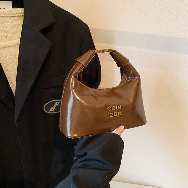 Minimalist Shoulder Bag for Women - 2025 Autumn Winter Korean Style High-End Casual Versatile Crossbody Bag