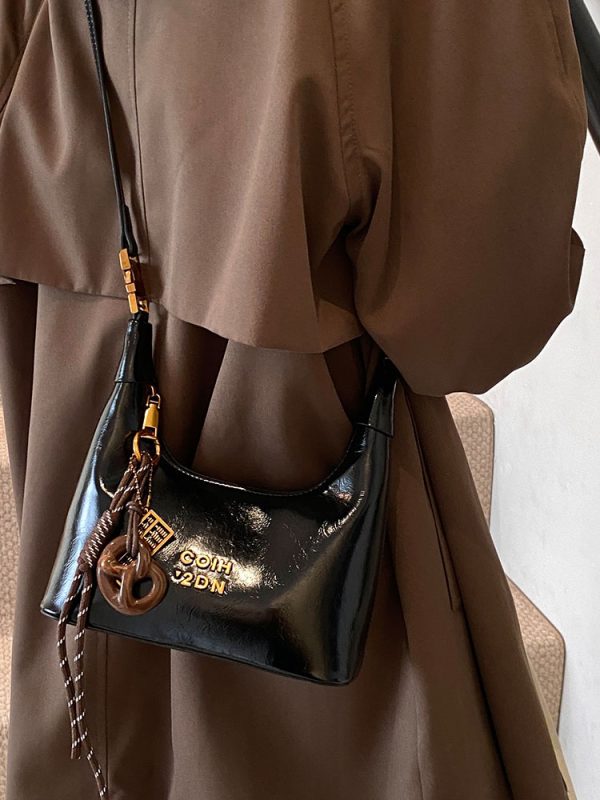 Minimalist Shoulder Bag for Women - 2025 Autumn Winter Korean Style High-End Casual Versatile Crossbody Bag
