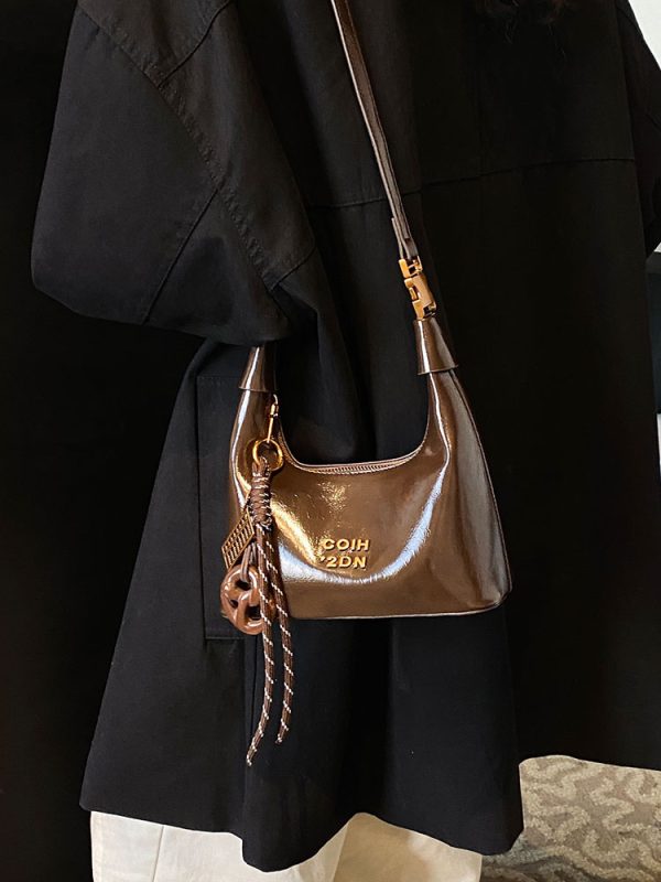 Minimalist Shoulder Bag for Women - 2025 Autumn Winter Korean Style High-End Casual Versatile Crossbody Bag