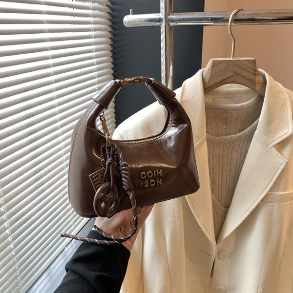 Minimalist Shoulder Bag for Women - 2025 Autumn Winter Korean Style High-End Casual Versatile Crossbody Bag
