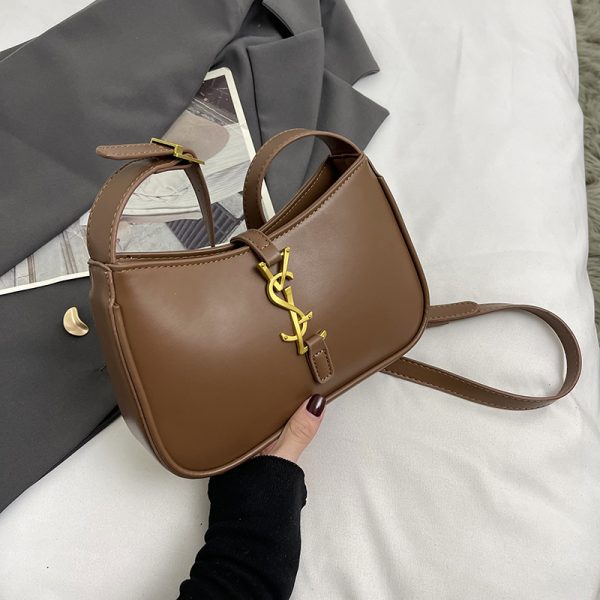 Minimalist Square Shoulder Bag for Women - Spring/Summer 2025 French Fashion, High-End Versatile Design